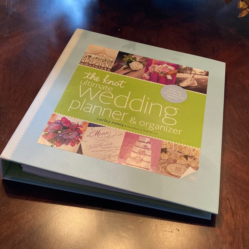 The Knot wedding planner book